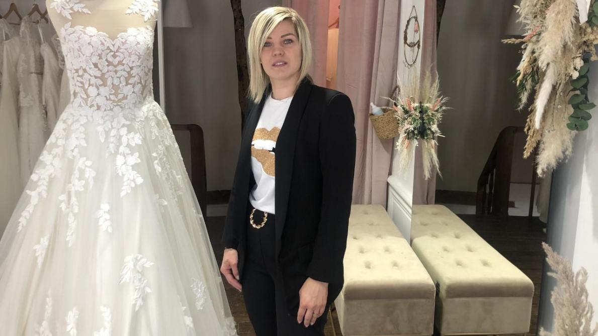 Pronovias sales robe soignant